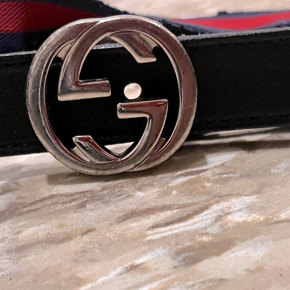 Gucci Authentic GG Buckle Belt